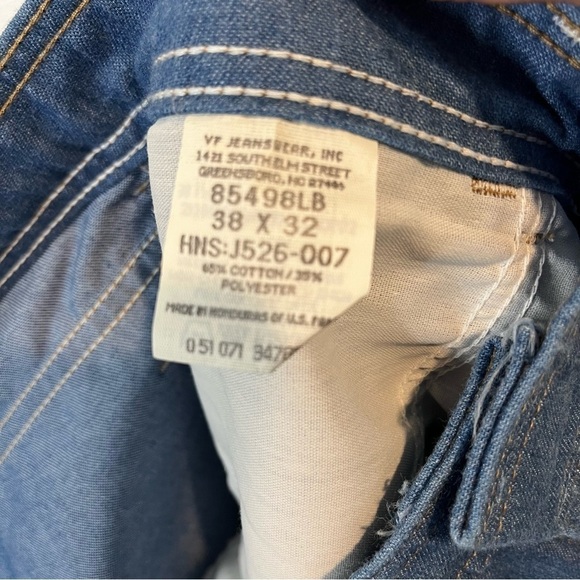 Men’s | Vintage Wrangler Buttonless Straight Jeans | Size 38x32 - Picture 6 of 9